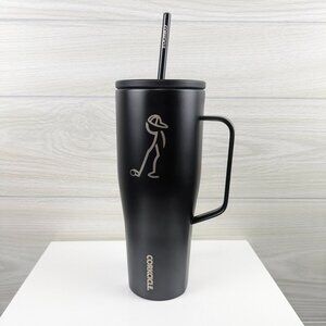 NWT Golf Corkcicle 30oz Cold Tumbler Cup with Handle